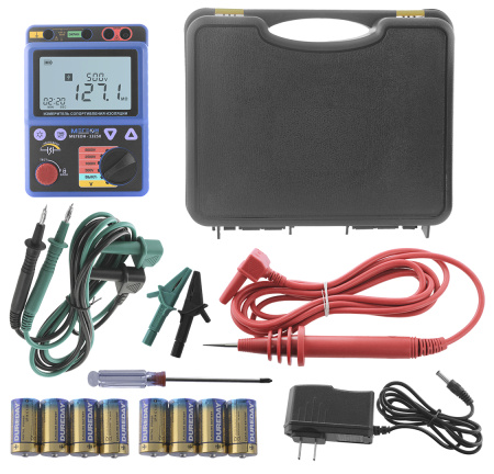 Измеритель сопротивления изоляции (мегаомметр) МЕГЕОН 13250 купить по низкой цене | МАКСПРОФИТ