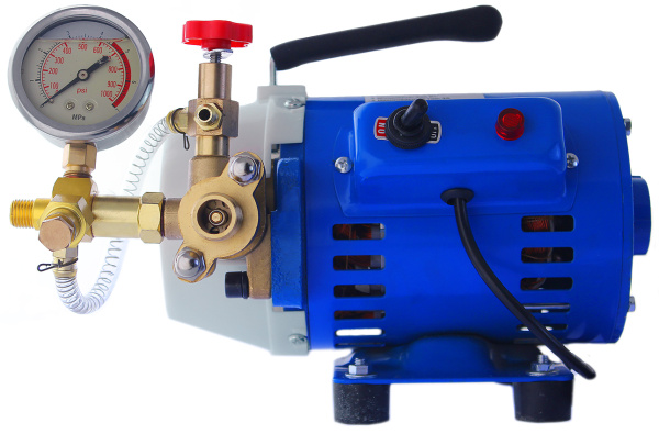 Электрический опрессовочный насос МЕГЕОН 98160 купить по низкой цене | МАКСПРОФИТ