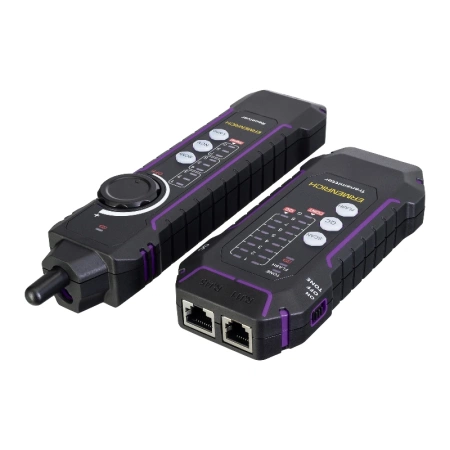 Кабельный тестер Ermenrich NetGeeks NP35, фиолетовый купить по низкой цене | МАКСПРОФИТ