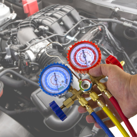 Манометрический коллектор (станция) МЕГЕОН 51720 купить по низкой цене | МАКСПРОФИТ