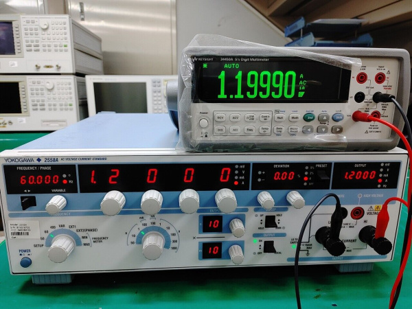 Калибратор Yokogawa 2558A (демонстрационный) купить по низкой цене | МАКСПРОФИТ